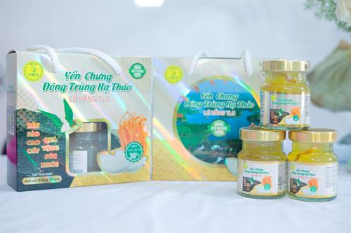 YẾN CHƯNG ĐÔNG TRÙNG HẠ THẢO- LÊ HẰNG TLC - Hộp 6 lọ x 70 Ml